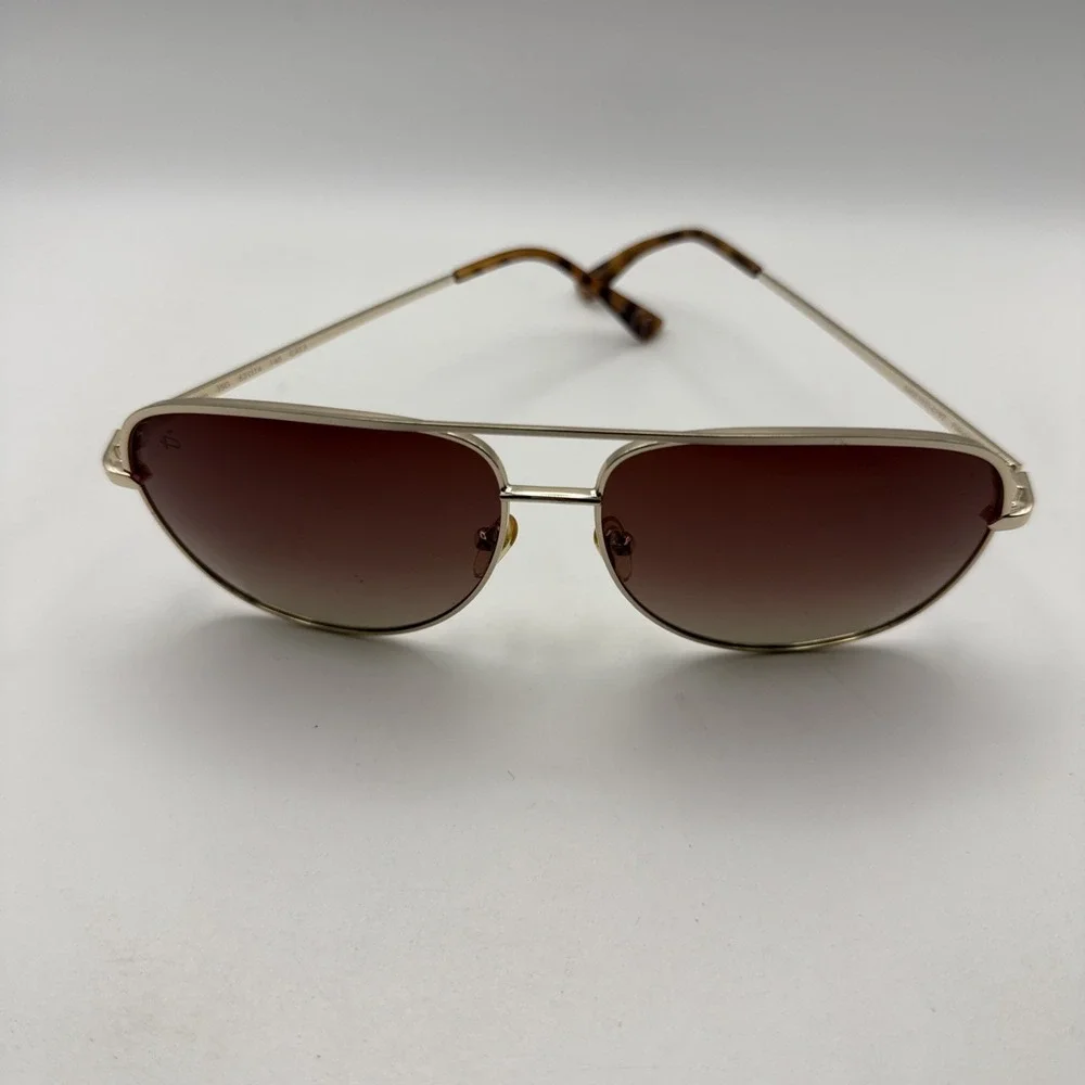 Prive Revaux Stunt Man Rose Gold Aviator Polarized Sunglasses 62-14-140